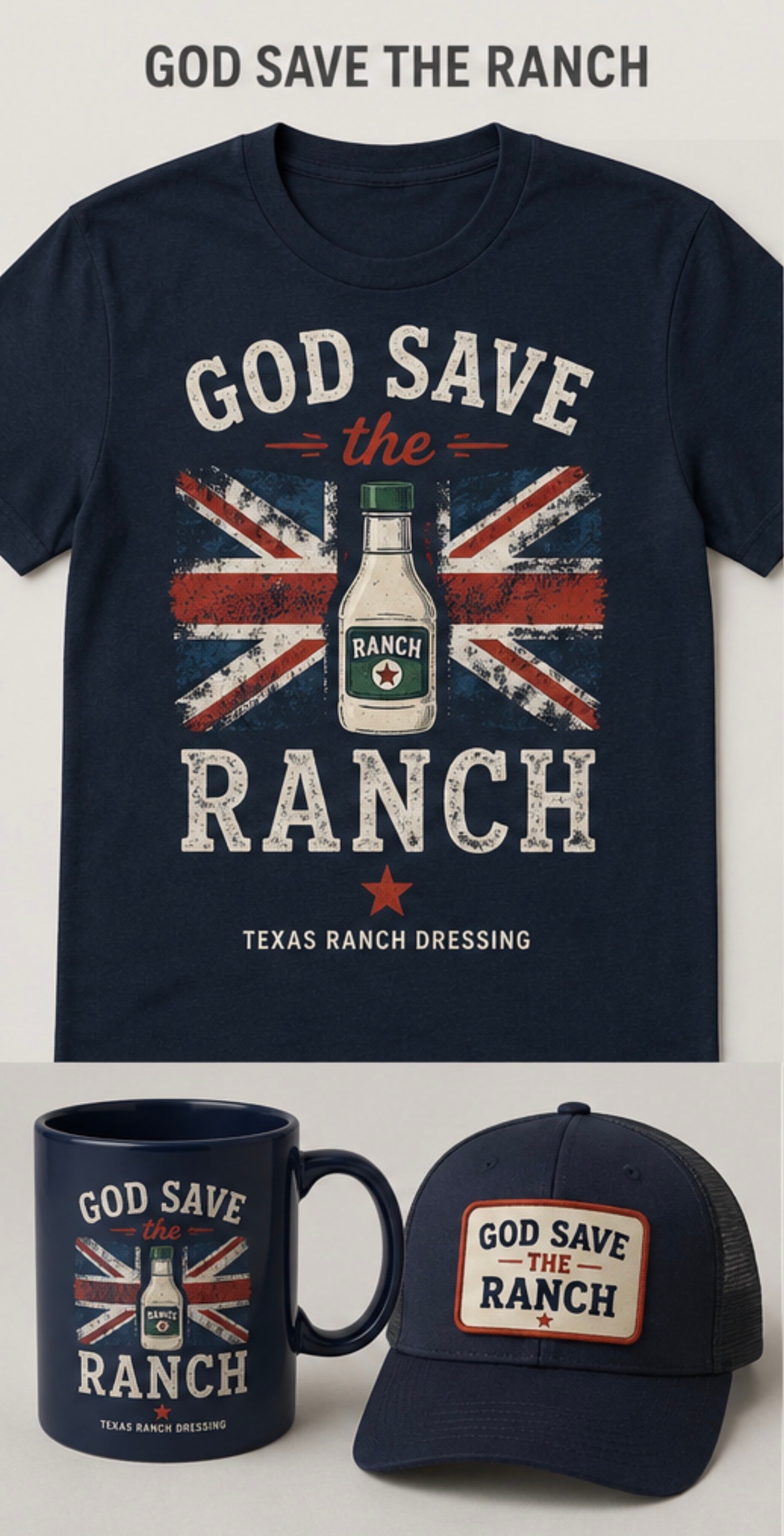 God Save the Ranch Mug